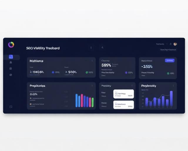AI Visibility tracking dashboard showing ChatGPT and Perplexity mention rates